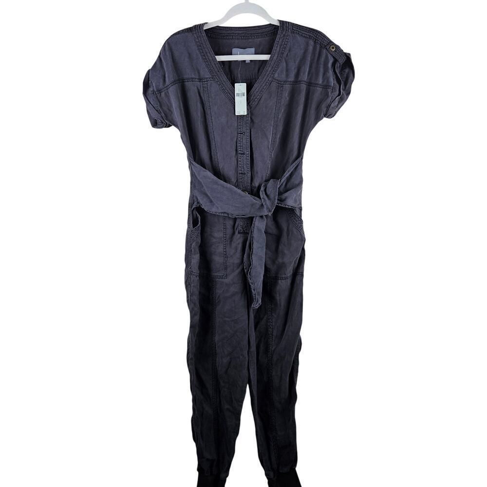 Anthropologie Pistola Grover Denim Utility Jumpsuit Size 2